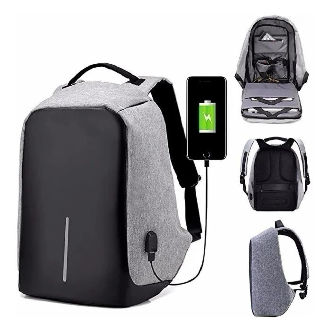 ¡Morral Antirrobo con puerto USB: Seguridad y Estilo en Movimiento!