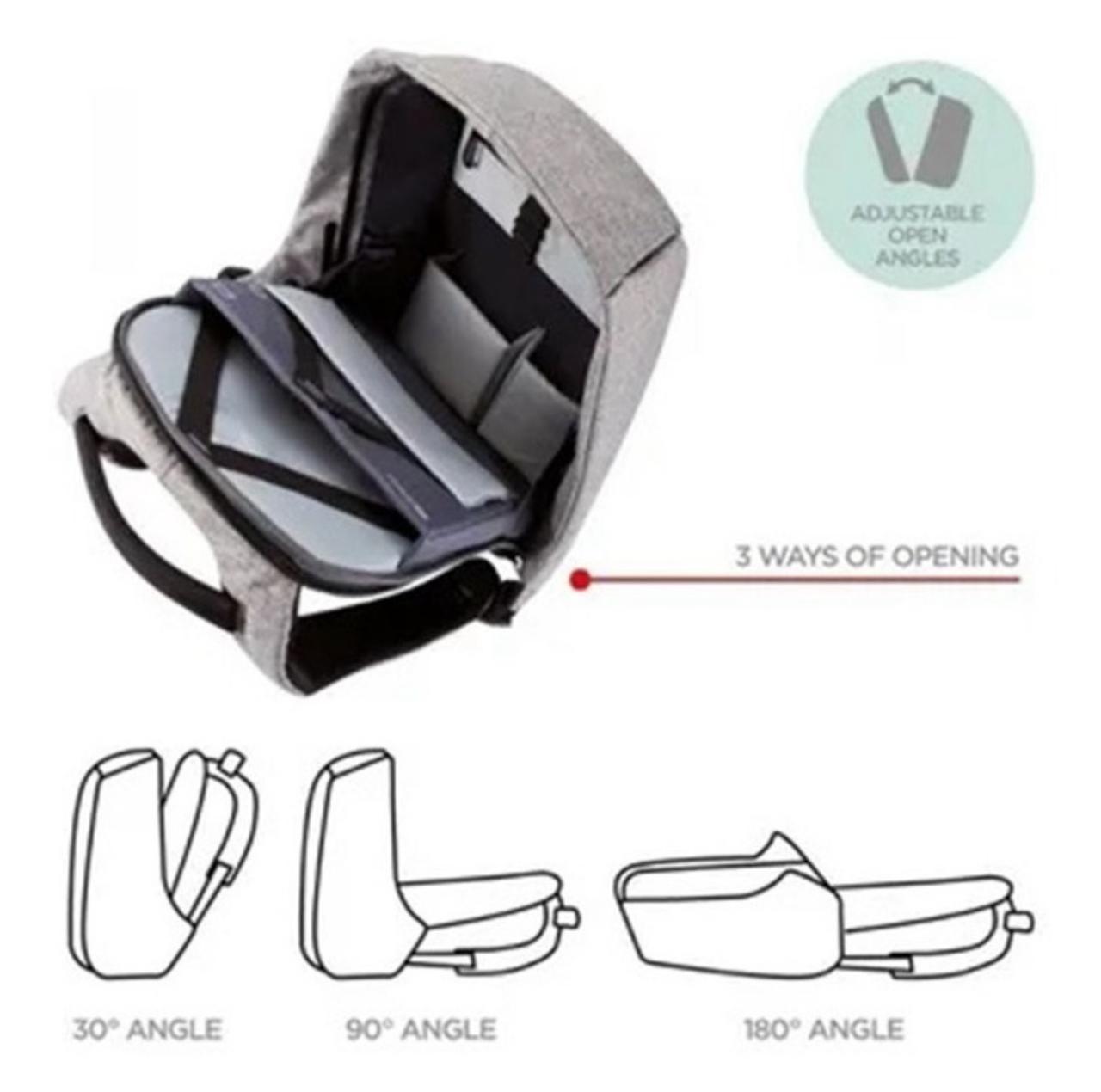 ¡Morral Antirrobo con puerto USB: Seguridad y Estilo en Movimiento!