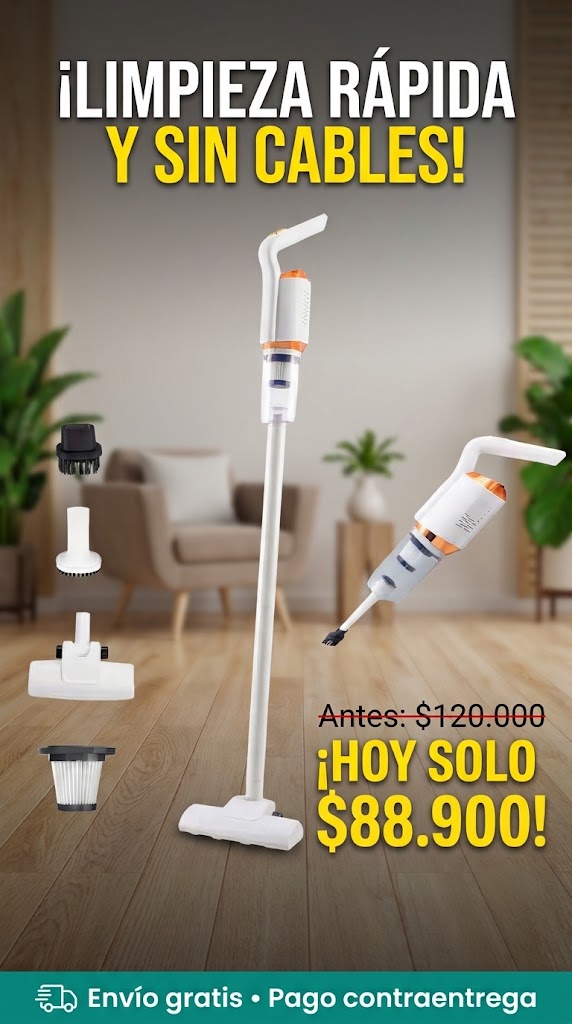 ASPIRADORA 4 EN 1 MULTIFUNCIONAL