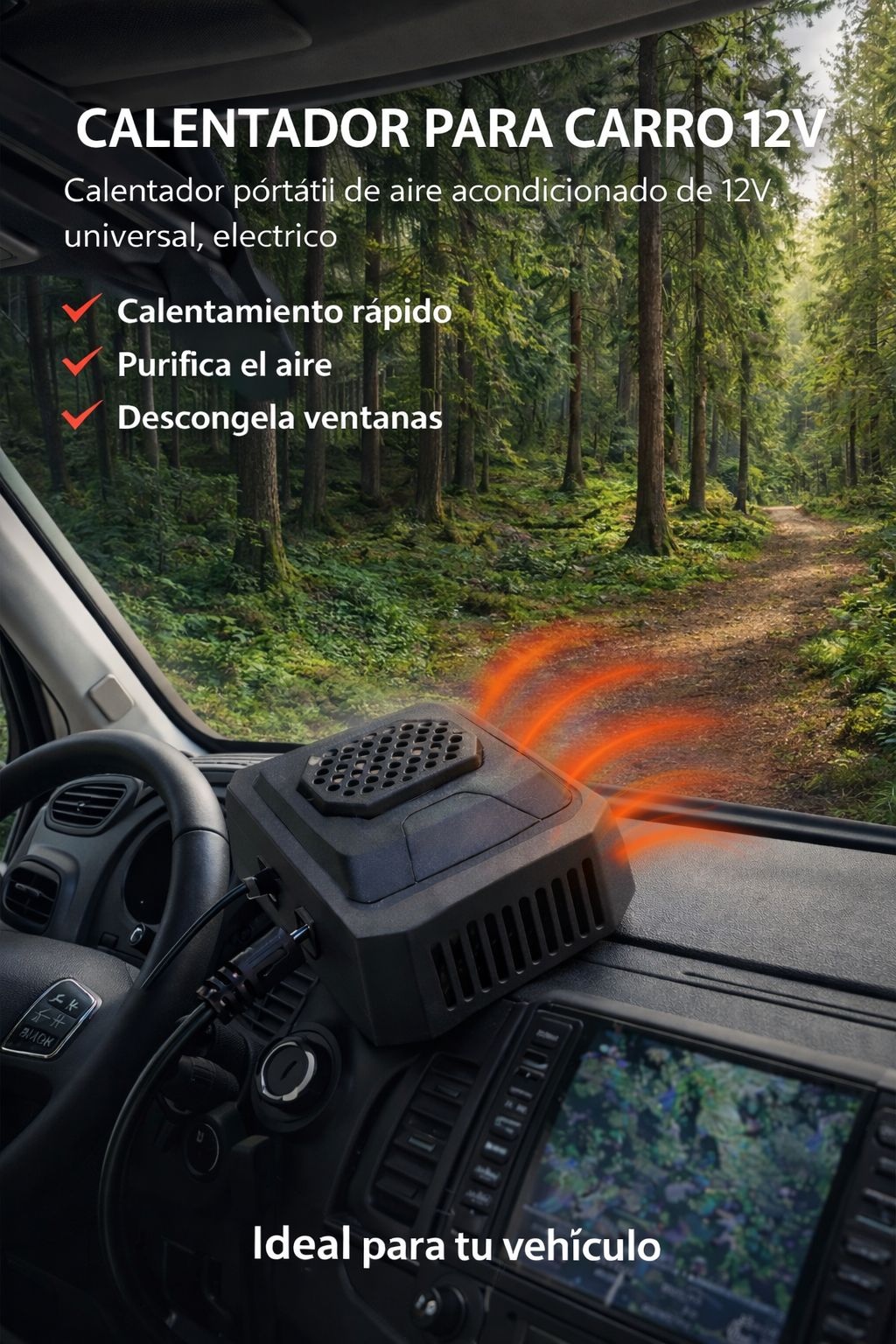 CALEFACTOR PARA CARROS