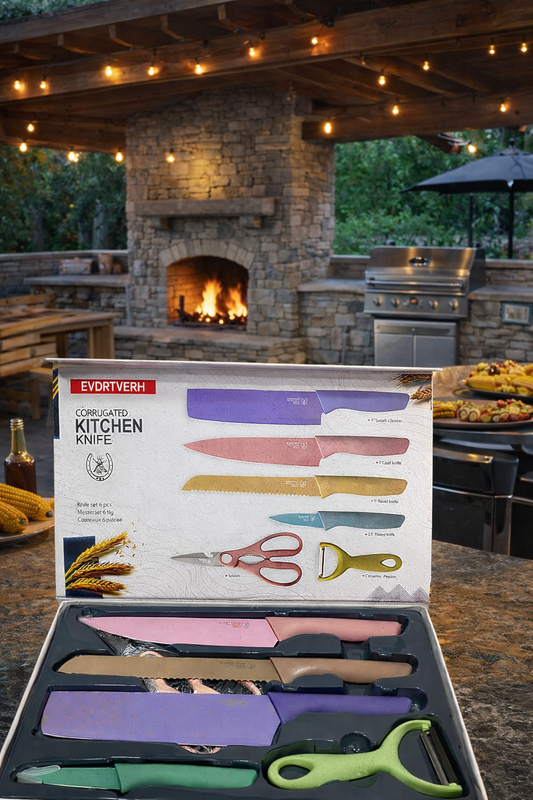 SET DE CUCHILLOS X 6