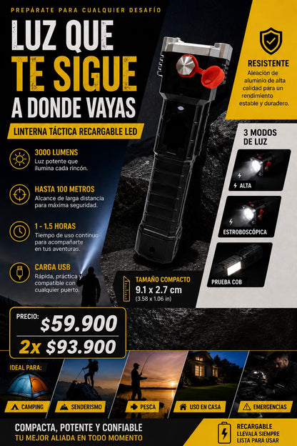 LINTERNA LED