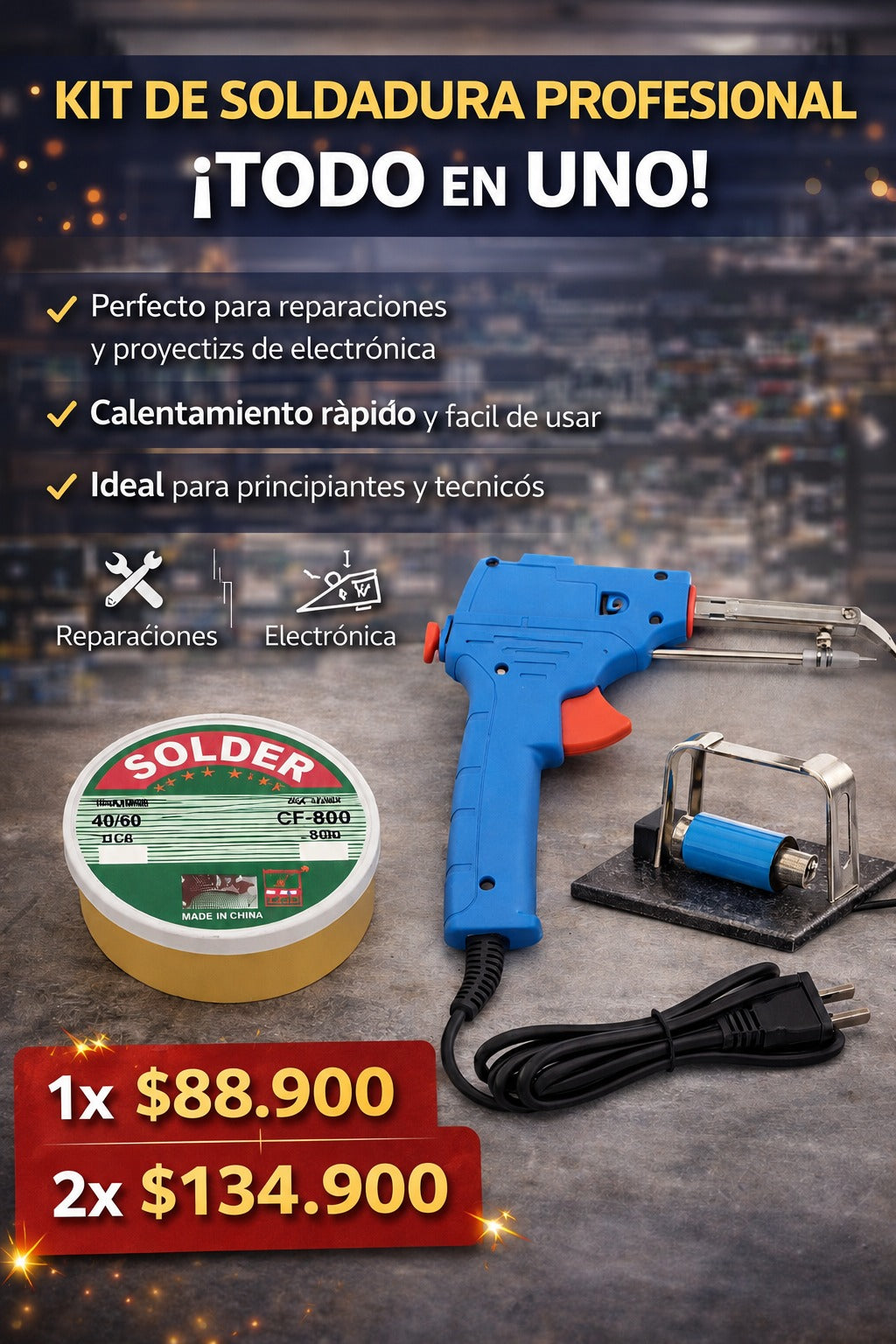 Pistola Soldar
